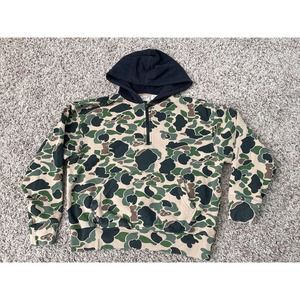 Levi's Fresh Leaves Justin Timberlake Pullover Hoodie Men's Medium Camo Green